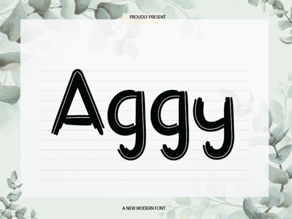 Aggy Font Review: Casual Elegance for Brand Identity
