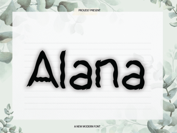 Alana Font: Fresh Script Charm for Handmade Labels