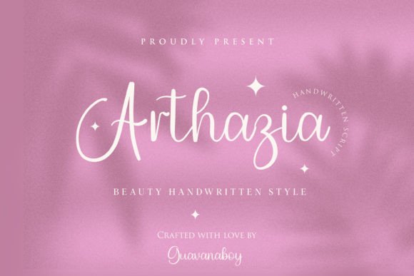 Arthazia Font: Elevating Brand Identity with Elegant Script