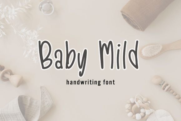 Baby Mild Font: Authentic Handwritten Style for Digital Campaigns