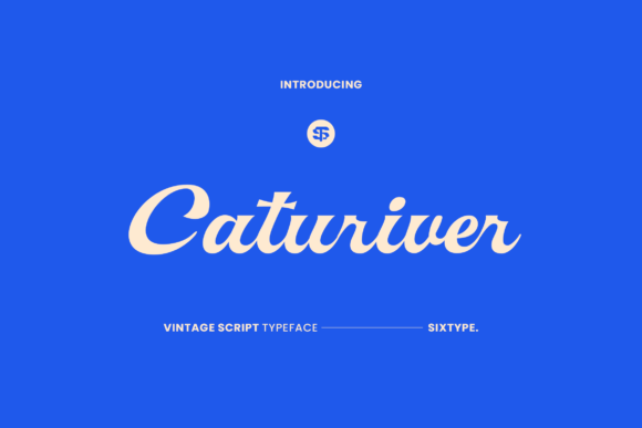 Caturiver Font: Vintage Charm for Business Branding