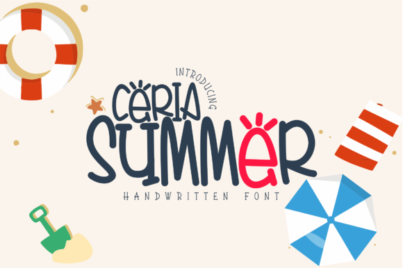 Ceria Summer Font: Adding Warmth to Editorial Layouts