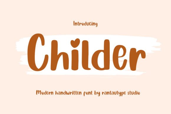 Childer Font: Elevating Digital Campaigns with Elegant Script