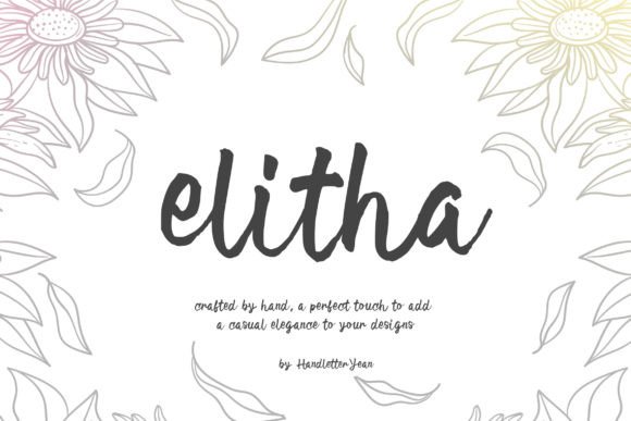 Elitha Font: Adding Artisanal Charm to Web Layouts