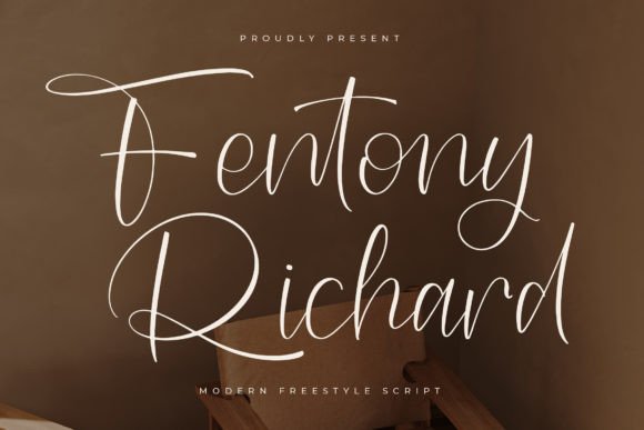 Fentony Richard Font: Elegant Branding for Small Business