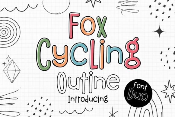 Fox Cycling Font: Warmth for Editorial Design