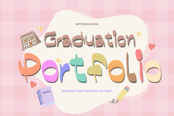 Graduation Portfolio Font: A Web Designer’s Layout Test