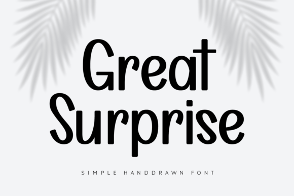 Great Surprise: A Handwritten Typeface That Elevates Your Brand