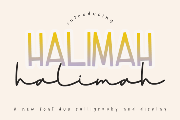 Halimah Font: Elevating Small Business Branding