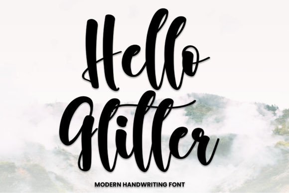 Hello Glitter Font: A Web Designer’s Layout Review