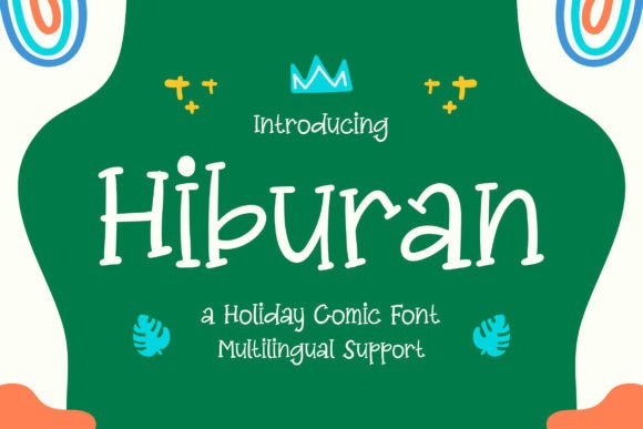Hiburan Font: Festive Typography for Digital Campaigns