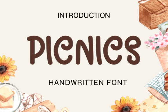Picnics Font: A Handwritten Typeface for Campaigns