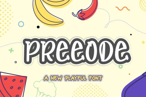 Preeode Font: Adding Whimsy to Small Business Branding