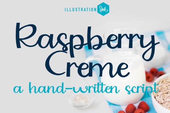 Raspberry Cream Font: Adding Handwritten Warmth to Web Design