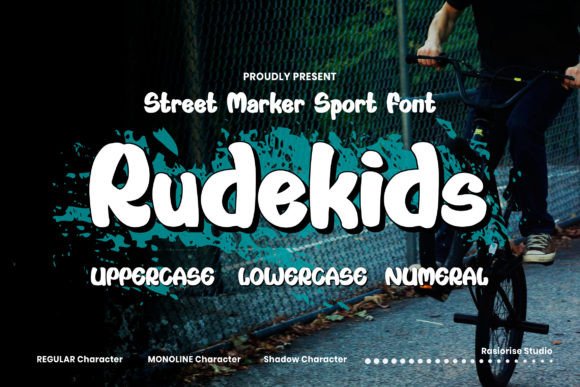 Rudekids: A Handwritten Font That Brings Personality to Every Craft