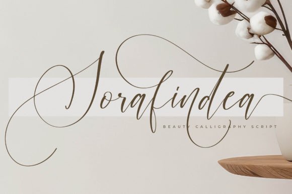 Sorafindea Font: Elevating Luxury Brand Identity Design