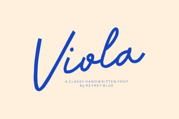 Viola Font: Adding Handwritten Warmth to Editorial Design