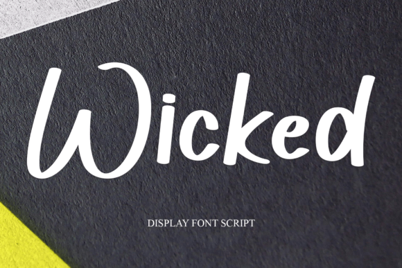 Wicked Font: Modern Handwritten Typography for Web Design